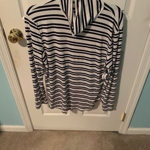 Old Navy Striped Turtle Neck